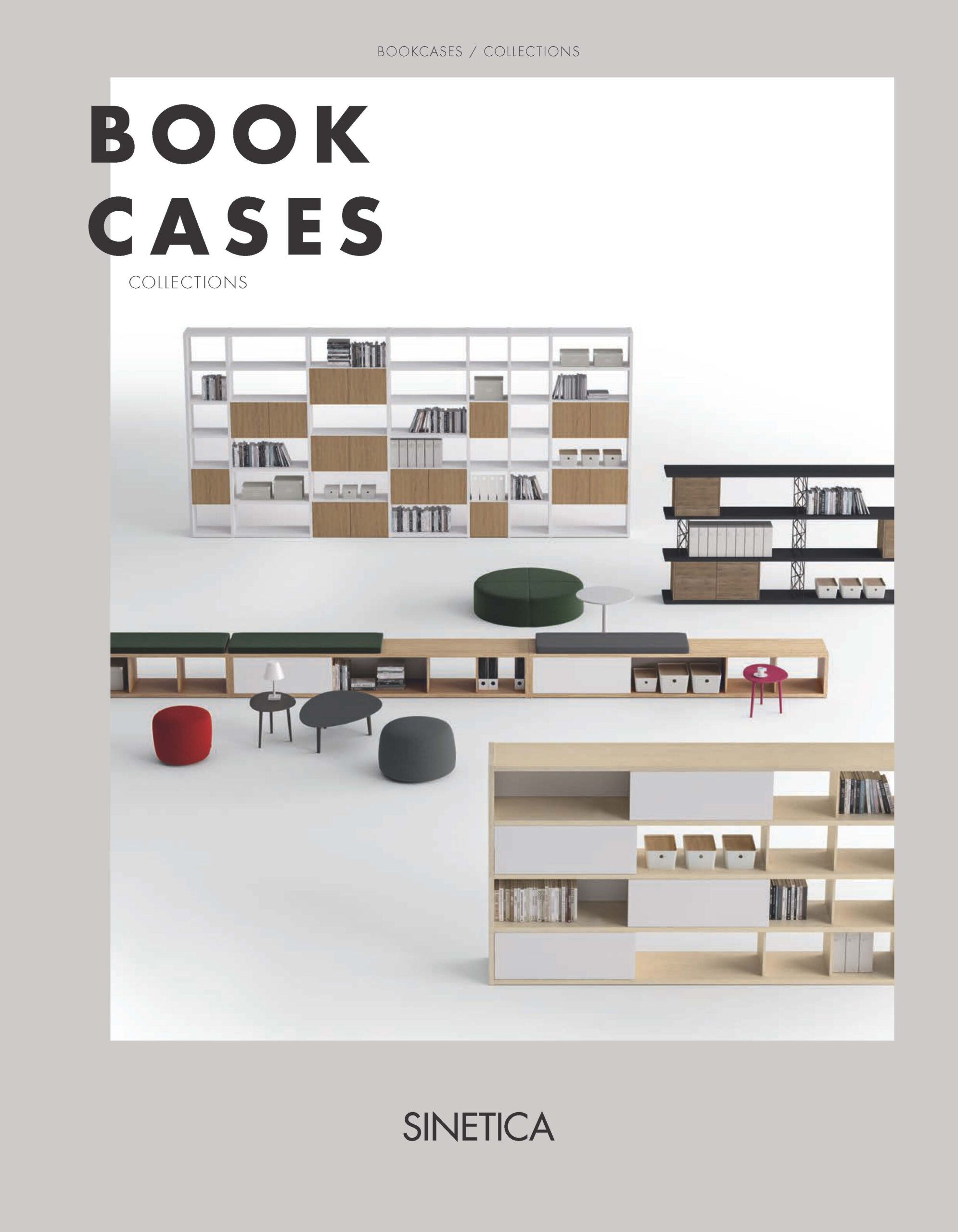 JCD Sinetica BOOKCASES armoires etageres et niches de bureau Page 1